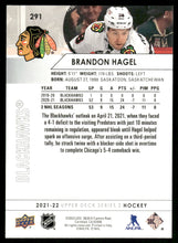 Load image into Gallery viewer, 2021-22 Upper Deck #291 Brandon Hagel
