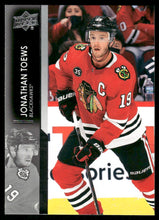 将图片加载到图库查看器，2021-22 Upper Deck #294 Jonathan Toews

