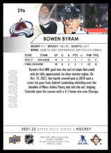 Load image into Gallery viewer, 2021-22 Upper Deck #296 Bowen Byram
