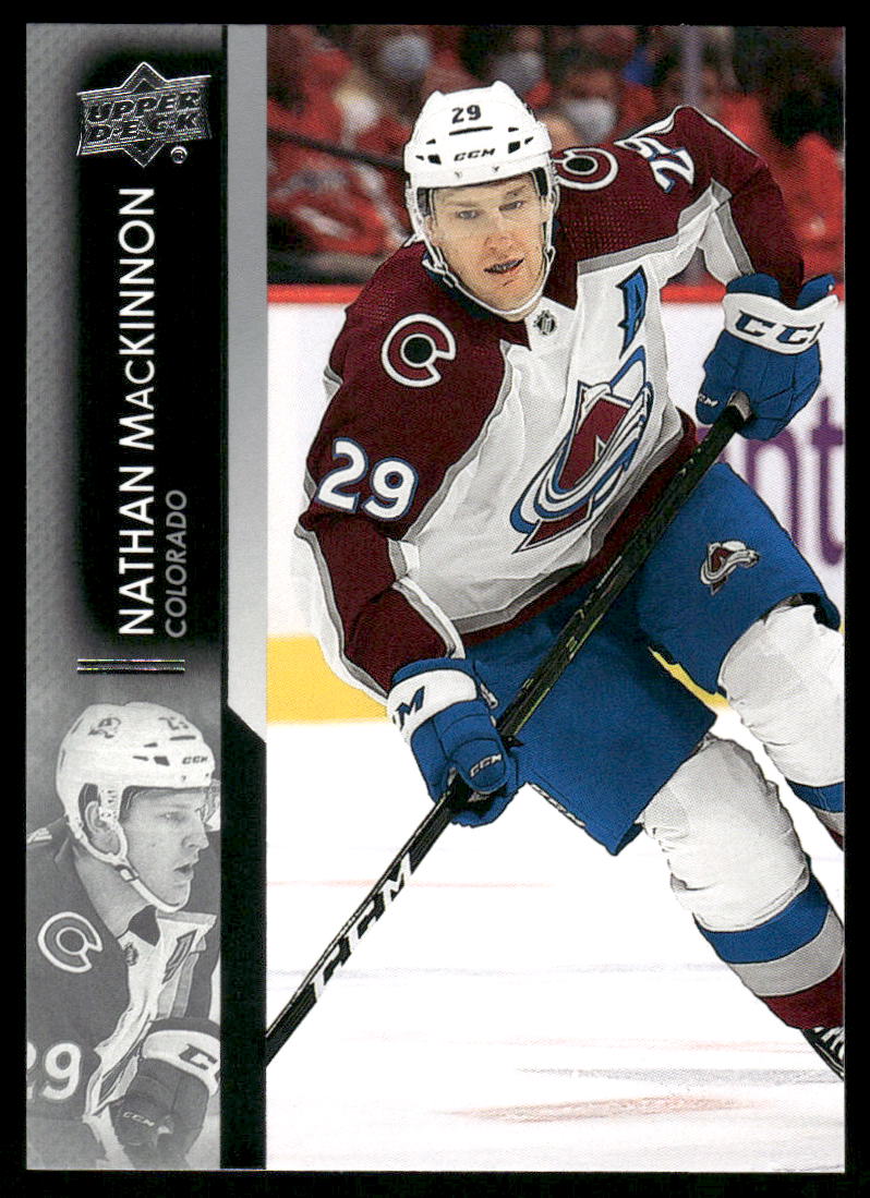 2021-22 Upper Deck #298 Nathan MacKinnon