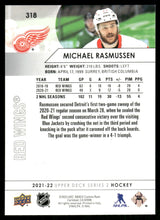 Load image into Gallery viewer, 2021-22 Upper Deck #318 Michael Rasmussen
