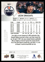 تحميل الصورة إلى عارض المعرض، 2021-22 Upper Deck #321 Leon Draisaitl
