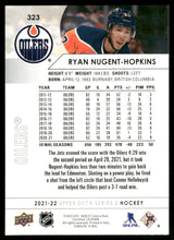 تحميل الصورة إلى عارض المعرض، 2021-22 Upper Deck #323 Ryan Nugent-Hopkins
