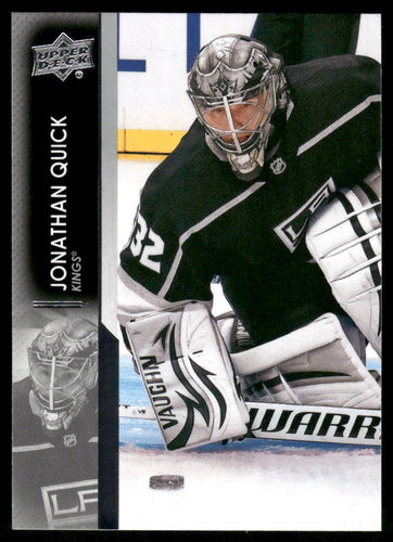 2021-22 Upper Deck #336 Jonathan Quick Speckled Rainbow Foil