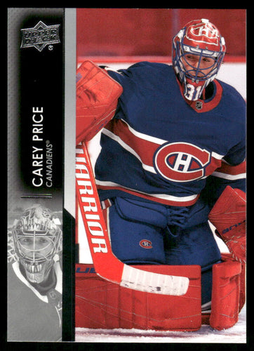 2021-22 Upper Deck #347 Carey Price