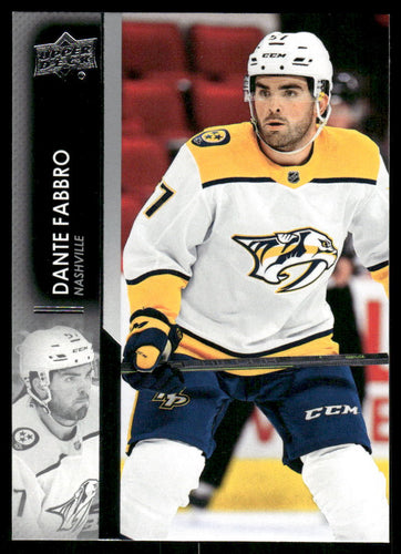 2021-22 Upper Deck #352 Dante Fabbro