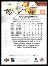 Load image into Gallery viewer, 2021-22 Upper Deck #354 Rocco Grimaldi
