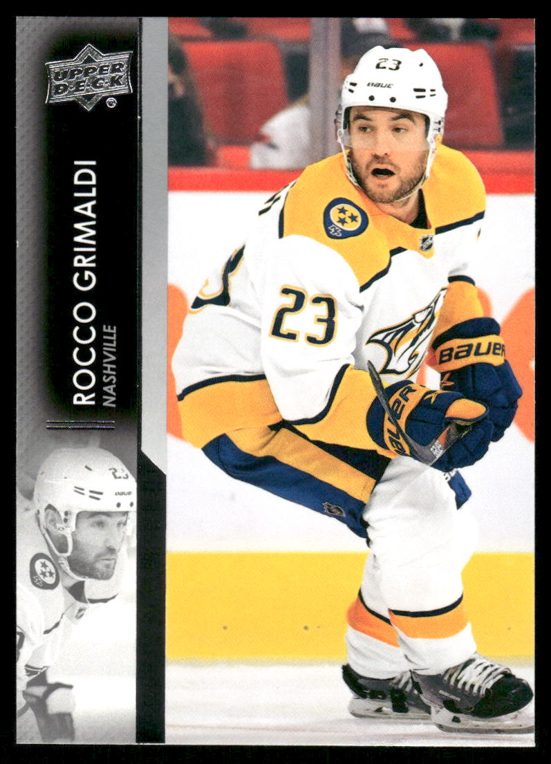 2021-22 Upper Deck #354 Rocco Grimaldi