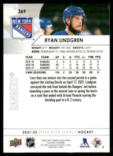 تحميل الصورة إلى عارض المعرض، 2021-22 Upper Deck #369 Ryan Lindgren
