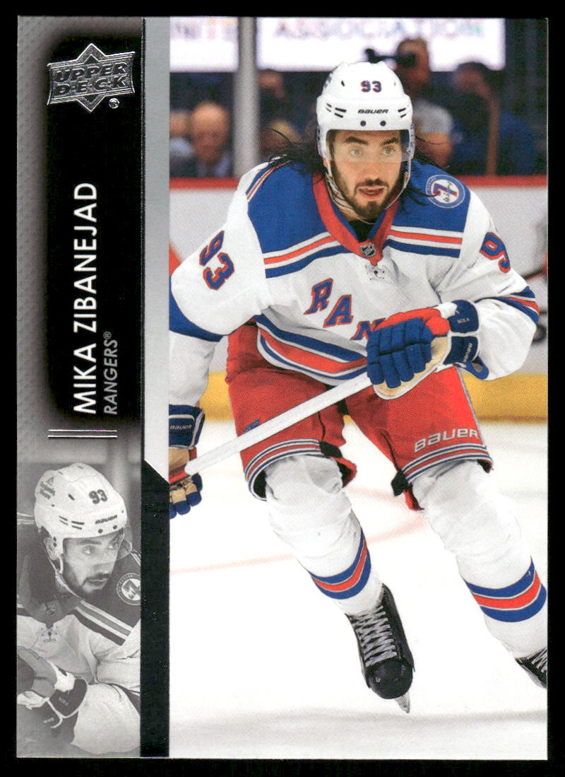 2021-22 Upper Deck #373 Mika Zibanejad