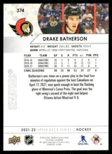 Load image into Gallery viewer, 2021-22 Upper Deck #374 Drake Batherson
