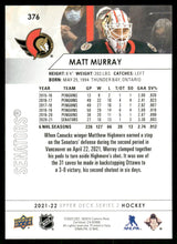 Load image into Gallery viewer, 2021-22 Upper Deck #376 Matt Murray
