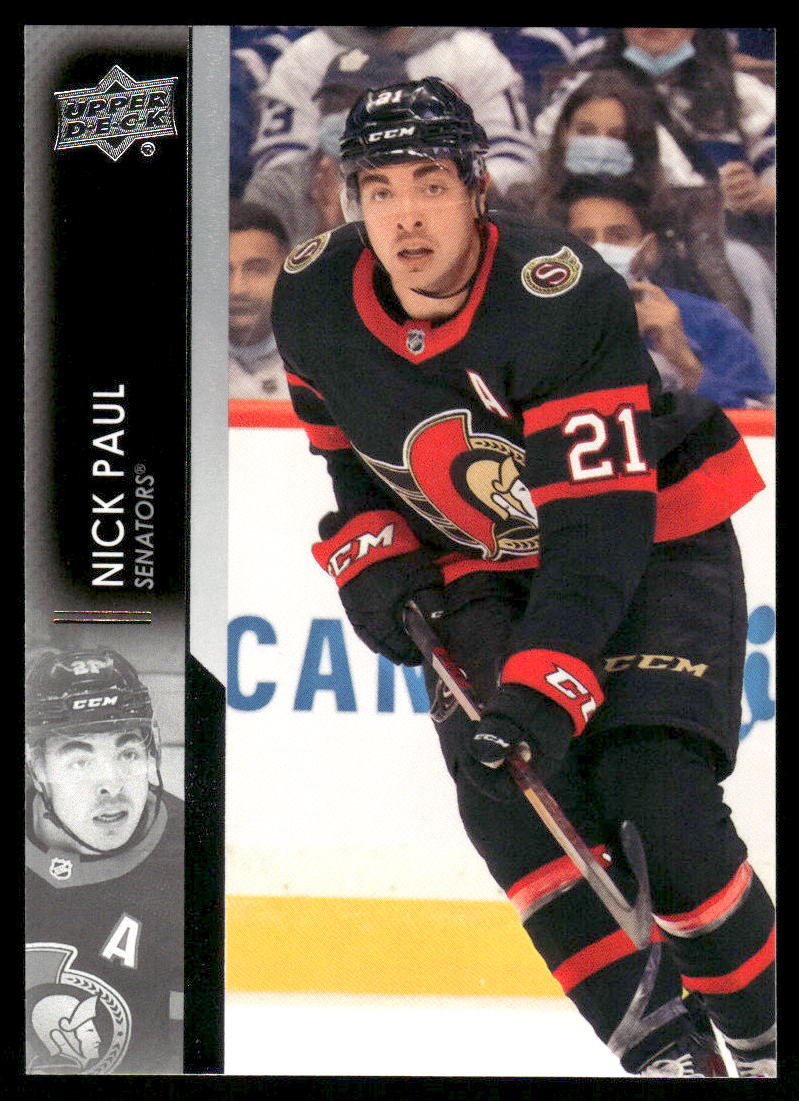 2021-22 Upper Deck #377 Nick Paul