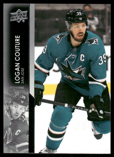 2021-22 Upper Deck #394 Logan Couture