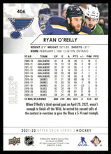 Load image into Gallery viewer, 2021-22 Upper Deck #406 Ryan O&#39;Reilly
