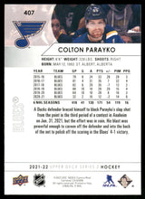 Load image into Gallery viewer, 2021-22 Upper Deck #407 Colton Parayko
