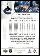 Load image into Gallery viewer, 2021-22 Upper Deck #424 Travis Hamonic
