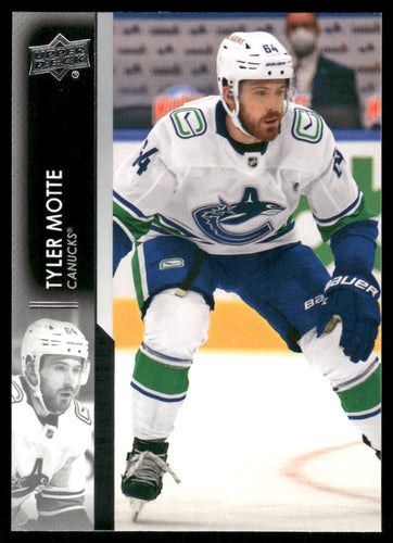 2021-22 Upper Deck #427 Tyler Motte