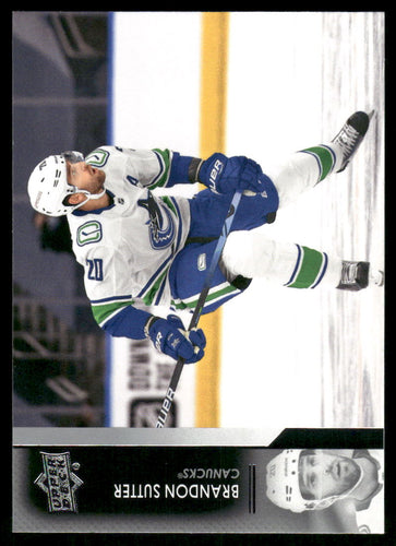 2021-22 Upper Deck #428 Brandon Sutter