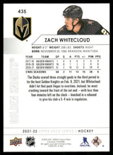 Load image into Gallery viewer, 2021-22 Upper Deck #435 Zach Whitecloud
