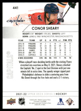 Load image into Gallery viewer, 2021-22 Upper Deck #441 Conor Sheary
