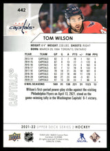 Load image into Gallery viewer, 2021-22 Upper Deck #442 Tom Wilson
