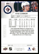 Load image into Gallery viewer, 2021-22 Upper Deck #443 Kyle Connor
