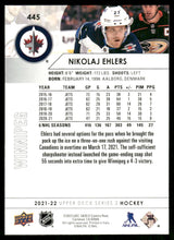 Load image into Gallery viewer, 2021-22 Upper Deck #445 Nikolaj Ehlers
