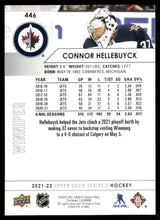 Load image into Gallery viewer, 2021-22 Upper Deck #446 Connor Hellebuyck
