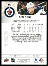 Load image into Gallery viewer, 2021-22 Upper Deck #447 Neal Pionk
