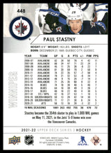 Load image into Gallery viewer, 2021-22 Upper Deck #448 Paul Stastny
