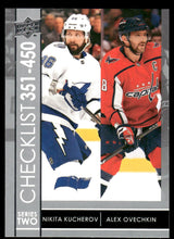 Load image into Gallery viewer, 2021-22 Upper Deck #450 Nikita Kucherov / Alex Ovechkin
