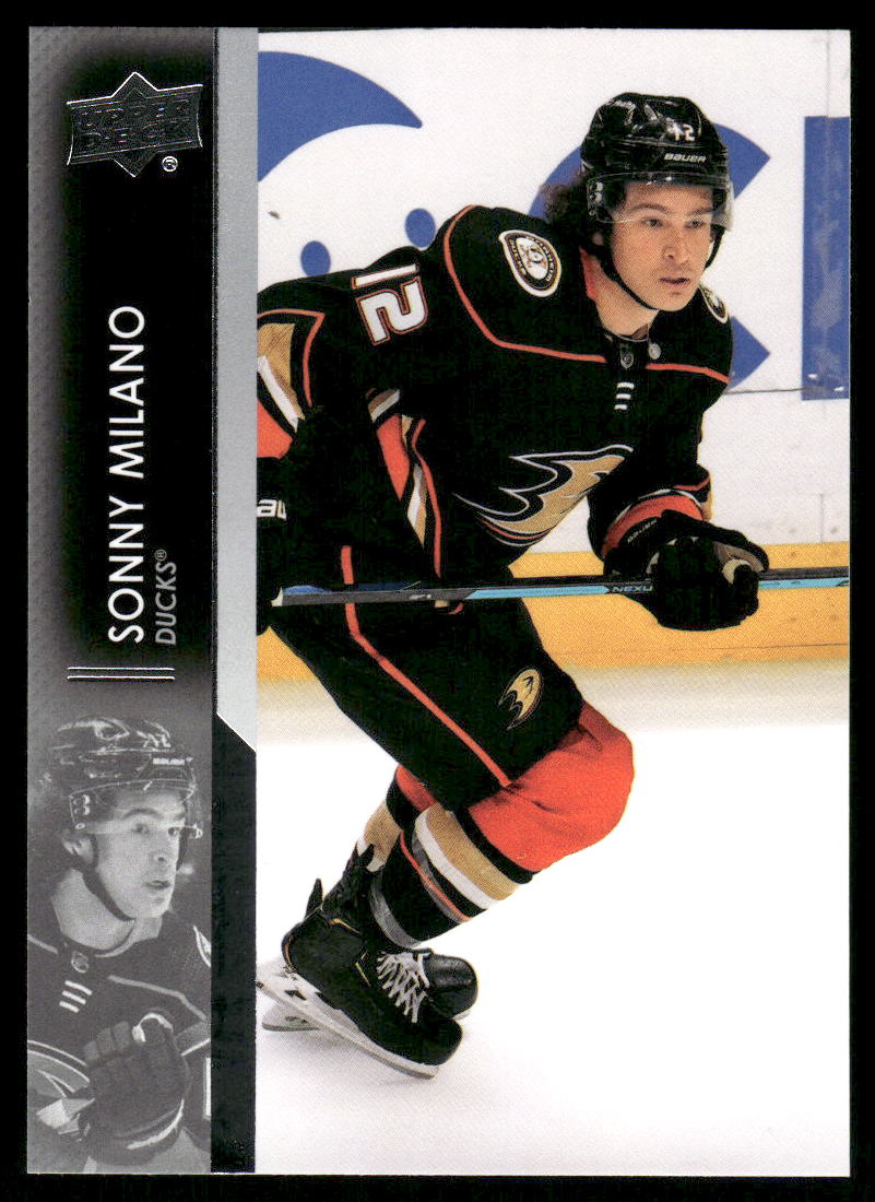 2021-22 Upper Deck #503 Sonny Milano