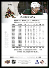 Load image into Gallery viewer, 2021-22 Upper Deck #506 Loui Eriksson
