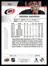 Load image into Gallery viewer, 2021-22 Upper Deck #533 Frederik Andersen
