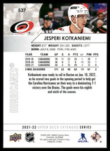 Load image into Gallery viewer, 2021-22 Upper Deck #537 Jesperi Kotkaniemi
