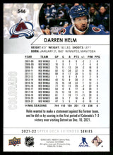 将图片加载到图库查看器，2021-22 Upper Deck #546 Darren Helm
