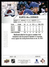 将图片加载到图库查看器，2021-22 Upper Deck #548 Kurtis MacDermid
