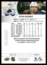 将图片加载到图库查看器，2021-22 Upper Deck #549 Ryan Murray
