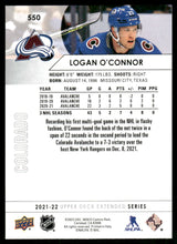 将图片加载到图库查看器，2021-22 Upper Deck #550 Logan O&#39;Connor
