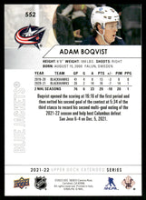 Load image into Gallery viewer, 2021-22 Upper Deck #552 Adam Boqvist
