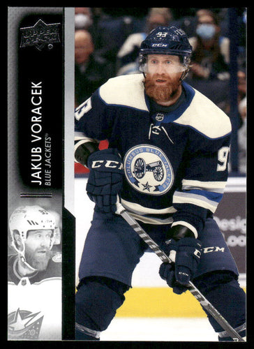 2021-22 Upper Deck #554 Jakub Voracek