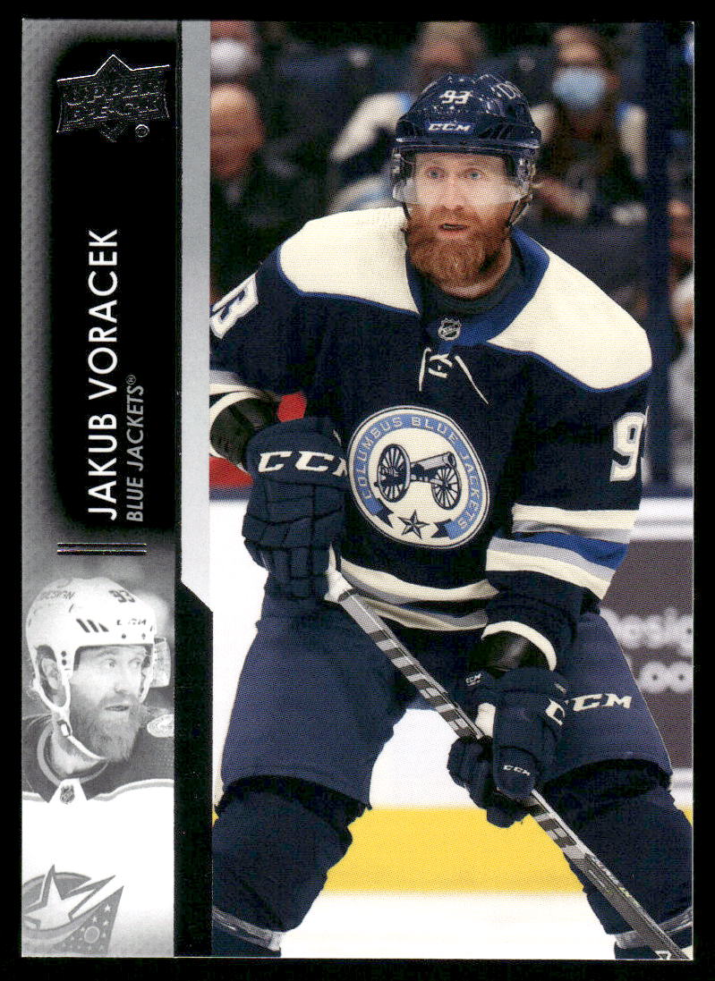 2021-22 Upper Deck #554 Jakub Voracek