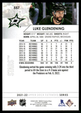 Load image into Gallery viewer, 2021-22 Upper Deck #557 Luke Glendening
