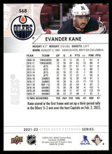 将图片加载到图库查看器，2021-22 Upper Deck #568 Evander Kane
