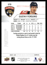 Load image into Gallery viewer, 2021-22 Upper Deck #570 Gustav Forsling
