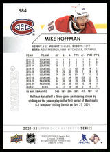 تحميل الصورة إلى عارض المعرض، 2021-22 Upper Deck #584 Mike Hoffman
