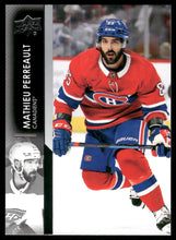 将图片加载到图库查看器，2021-22 Upper Deck #586 Mathieu Perreault
