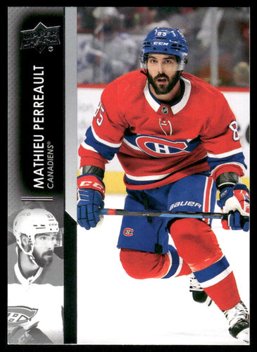 2021-22 Upper Deck #586 Mathieu Perreault