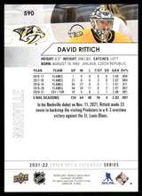 Load image into Gallery viewer, 2021-22 Upper Deck #590 David Rittich
